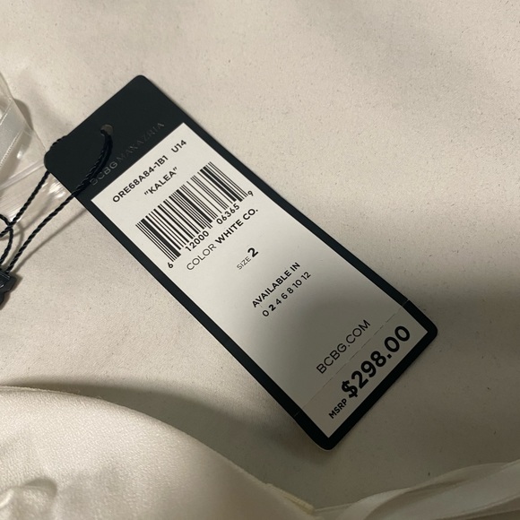 BCBGMaxazria black/white mini new with tags size 2 - Picture 3 of 8